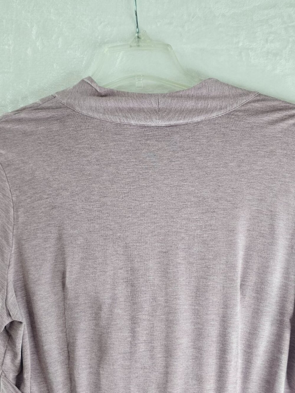J. Jill Wearever Women Tunic Top Lavender V Neckline 3/4 Sleeve Size XL Stretch - Picture 8 of 13